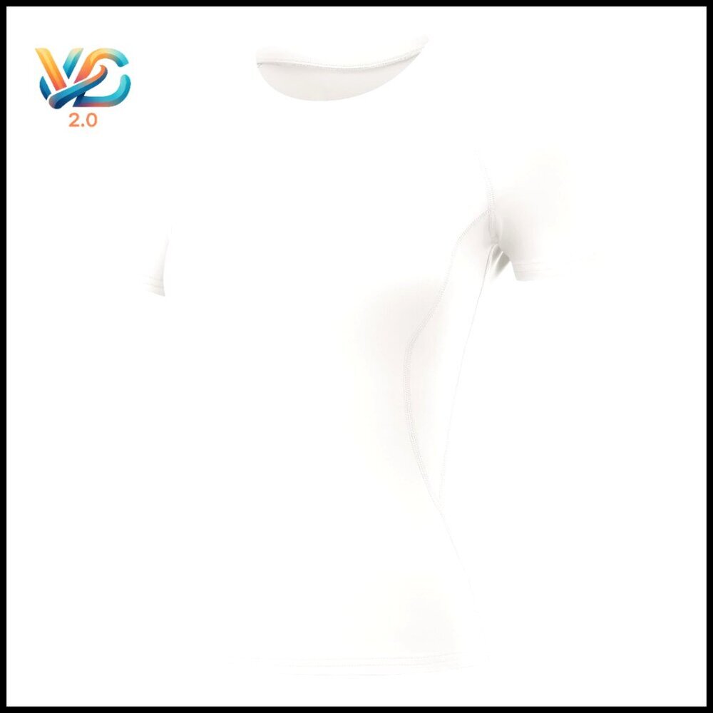 Slim Fit Quick Dry Workout Top, Polyester Spandex, Yoga Gym Tee